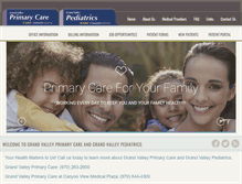 Tablet Screenshot of gvprimarycare.com